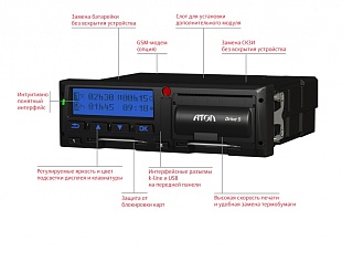 Тахограф АТОЛ Drive 5
